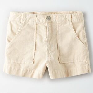 American Eagle Outfitters Y2K Super Stretch High Rise Corduroy Micro Mini Shorts